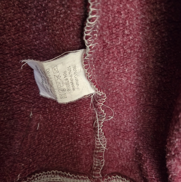 Colorado Zip-Up Maroon Hoodie - Picture 5 of 5